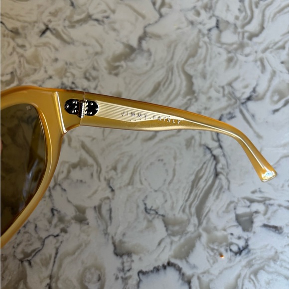 Jimmy Fairly Luz Yellow Shield Sunglasses - Picture 2 of 13